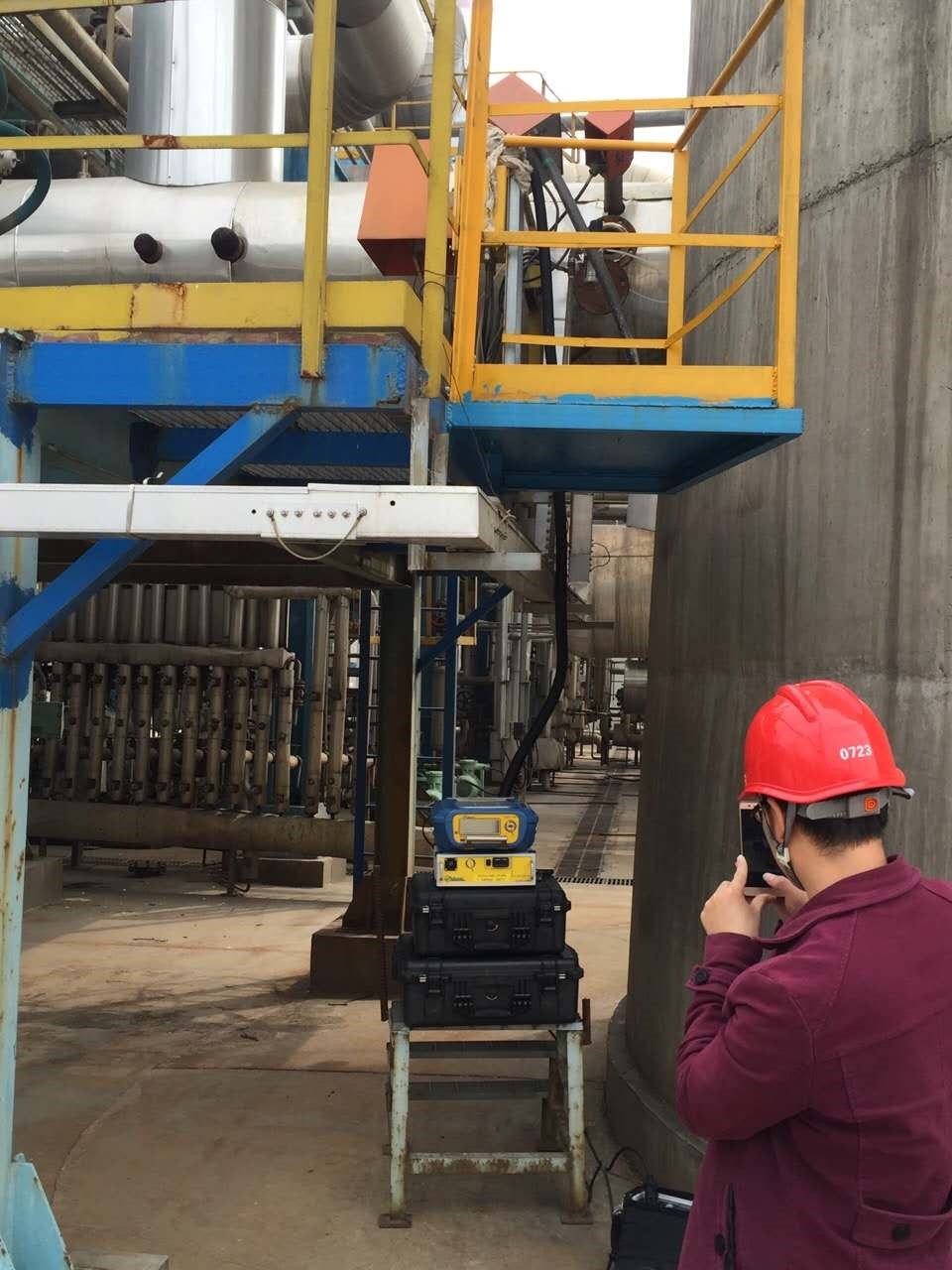 中石化系統(tǒng)單位有機(jī)物廢氣現(xiàn)場測試