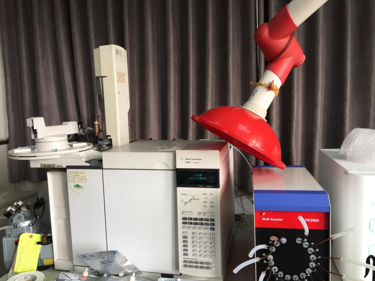 重慶市環(huán)境監(jiān)測中心站氣袋自動(dòng)進(jìn)樣器驗(yàn)收