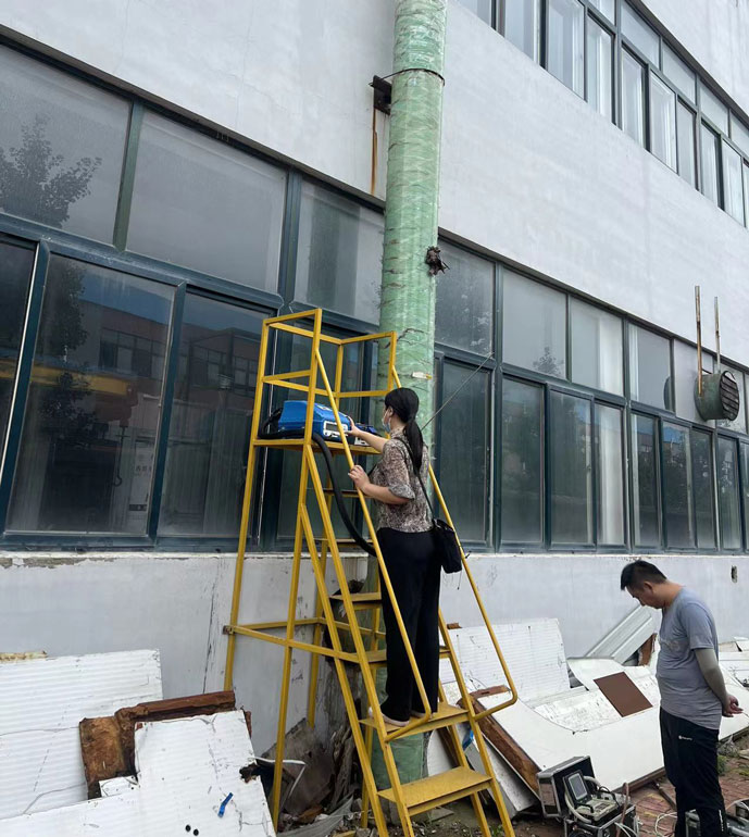 青島力克川液壓機(jī)械有限公司現(xiàn)場(chǎng)測(cè)試