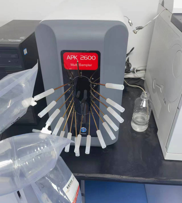 APK2600氣袋自動進樣器驗收